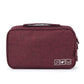 Travel Underwear Organizer Bag with Zipper and Carry Handle