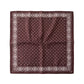 Geometric Print Square Scarf Lightweight Neck Hair and Handbag Fashion Accessory 26.8¡Á26.8 Inches