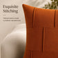 Textured Decorative Throw Pillow Cover Soft Accent Cushion Cover for Sofa Bed