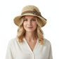 Straw Sun Hat Wide Brim Bowknot Summer Beach Bucket Hat Lightweight