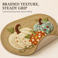 Fall Pumpkin Bath Mat Soft Absorbent Accent Rug 15.7 x 23.6 Inches