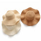 Floppy Straw Sun Hat Wide Brim Beach Hat Summer UV Protection Packable
