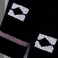 Reflective Cycling Socks with Night Visibility Design Padded Zones and Breathable Compression Fit