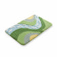 Tufted Floor Mat with Leaf Pattern Non Slip Backing Soft Plush Decorative Indoor Entryway Bathroom Rug