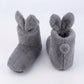 Fuzzy Bunny Slipper Boots