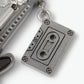 Guitar Charm Keychain with Microphone Tape Pendant Music Theme Bag Charm Key Ring Accessory