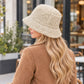 Textured Bucket Hat with Soft Polyester Fabric and Lined Interior