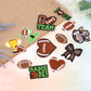 12 PCS Football Iron On Patches Game Day Rugby Helmet Embroidered Applique Clothing DIY Accessory for Hat Jacket Jeans Uniform Backpack