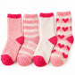 Fuzzy Crew Socks 4-Pair Set US 5-10.5 US 5-10.5