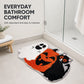 Halloween Character Shaped Bath Mat Nonslip Accent Rug 15.7 x 23.6 Inches