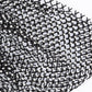 Rhinestone Mesh Head Wrap Sparkle Tie Back Hair Scarf