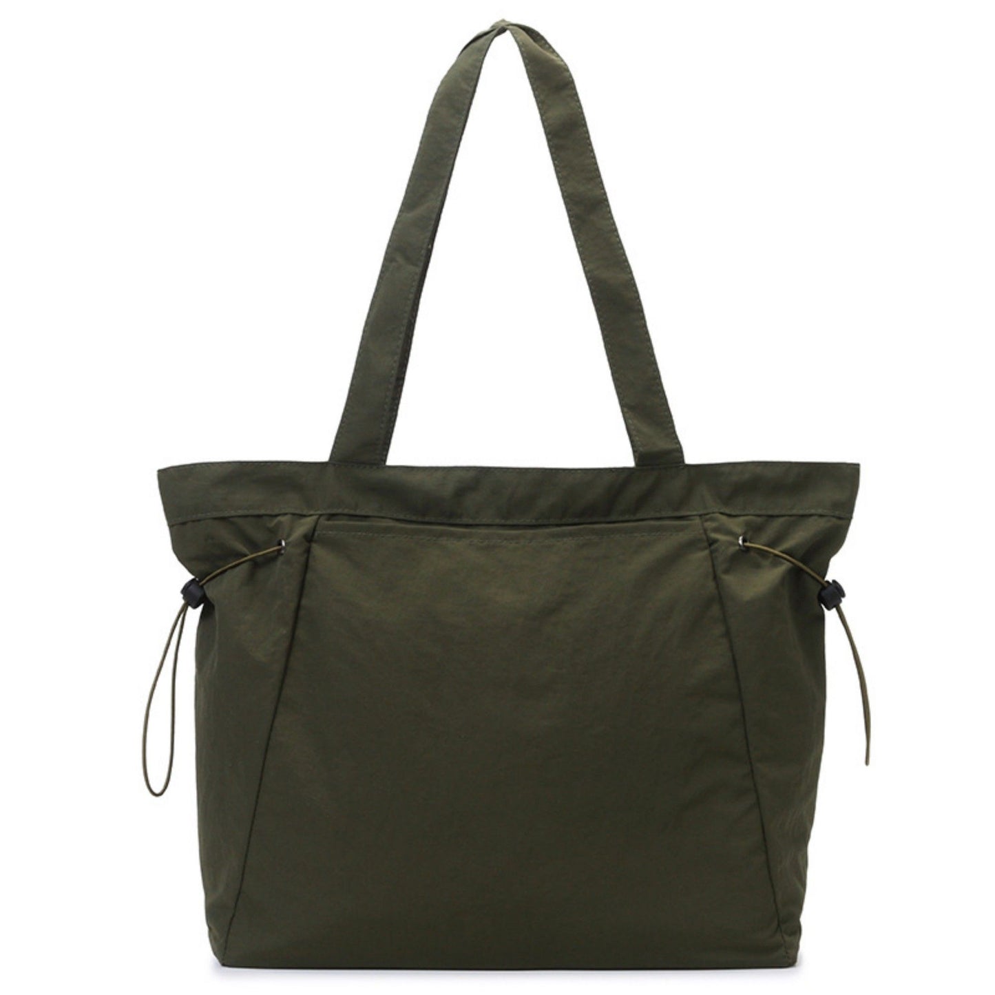 Large Shoulder Tote Bag with Zipper Pockets
