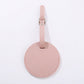 2 Pack Round Luggage Tags with Adjustable Buckle Straps