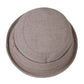 Womens Soft Structured Cloche Hat with Classic Side Band
