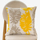 Canvas Throw Pillow 17.7*17.7 in Mixed Leaf Towel Design