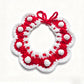 Pet Crochet Collar with Pom-Pom Decorative Neck Accessory for Dogs and Cats