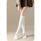 3-Pack Ribbed Knee High Compression Socks Seamless Toe Slim Fit Design