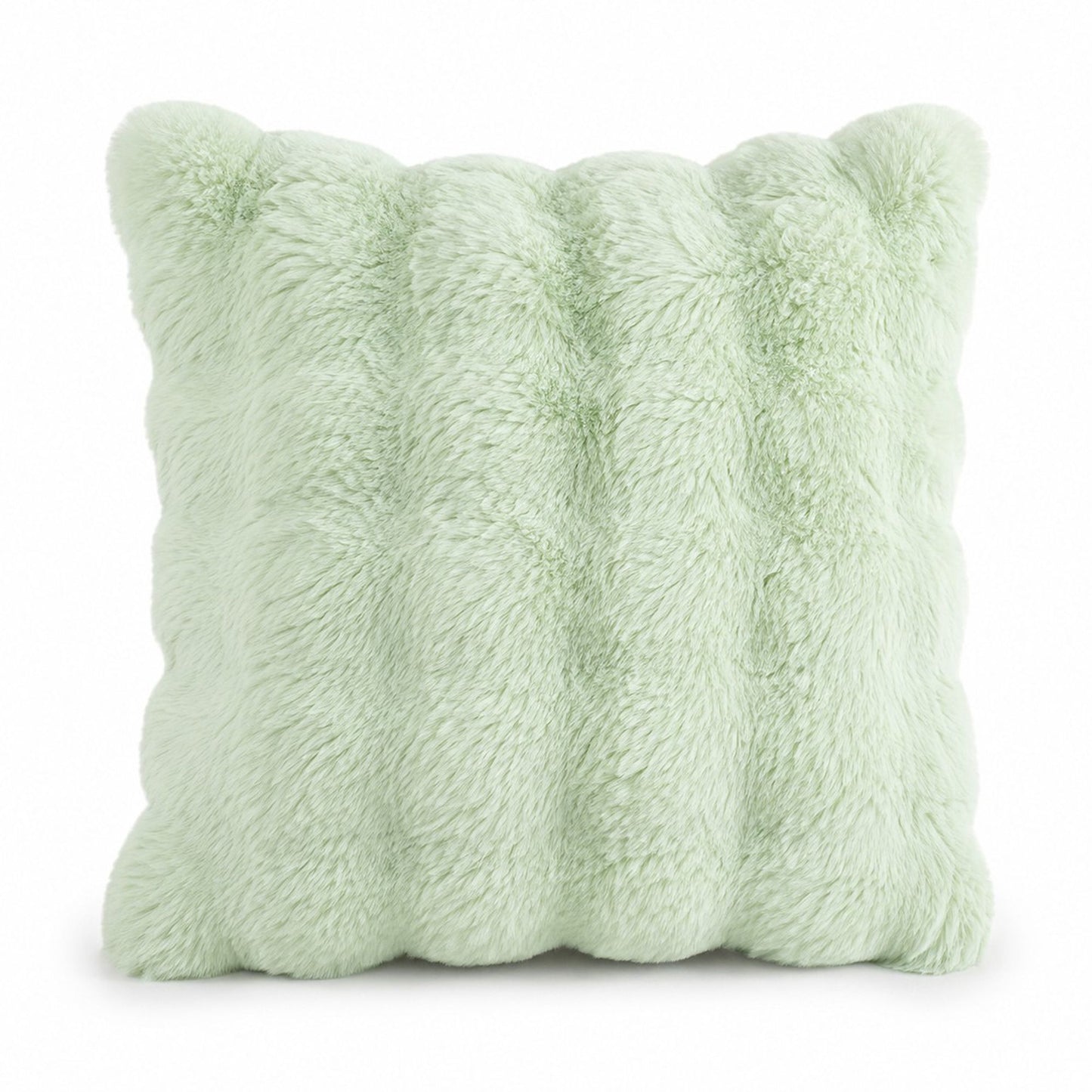 Plush Shaggy Decorative Throw Pillow Cover Soft Accent Cushion Cover for Sofa Bed