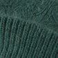Fuzzy Knit Beanie Hat with Ribbed Cuff