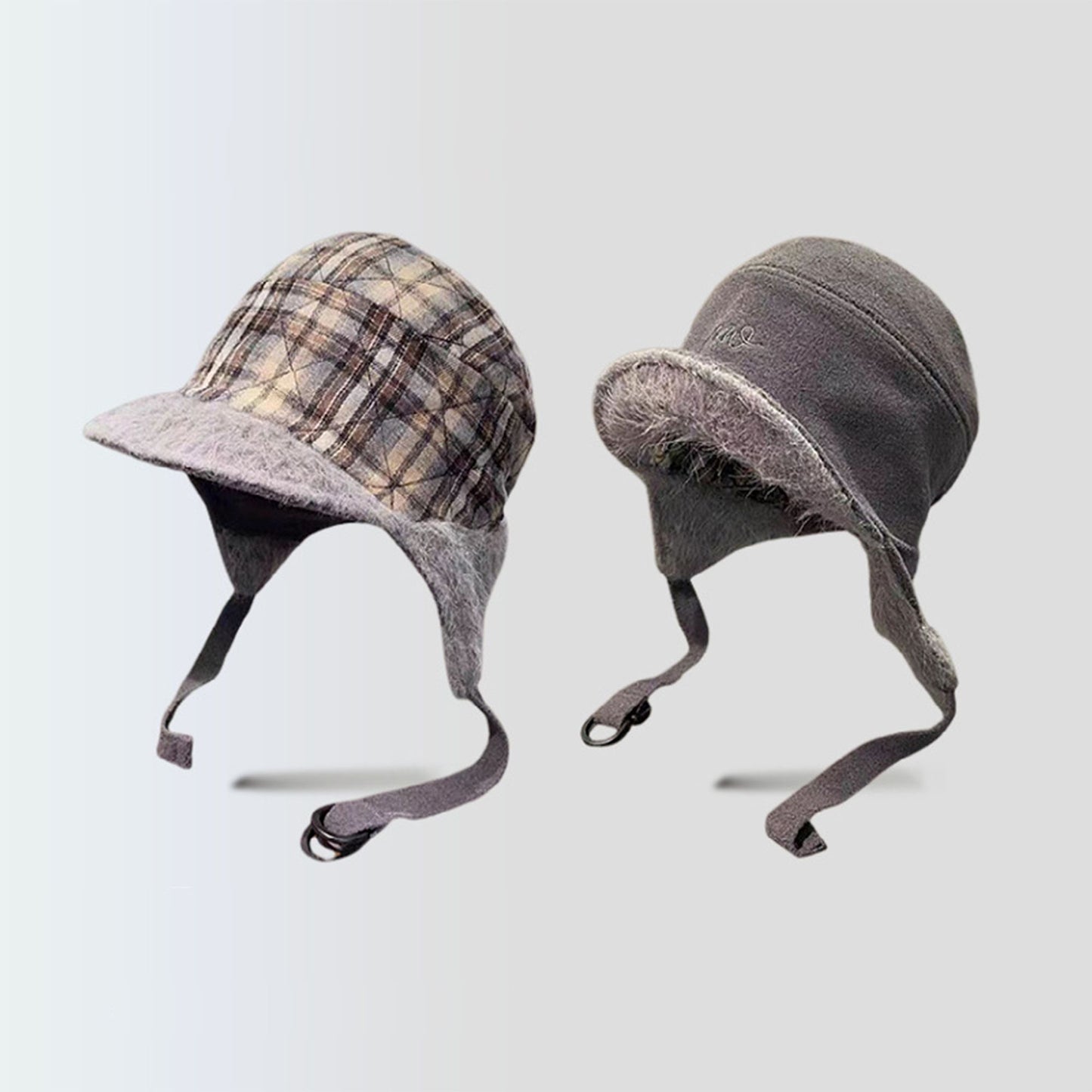 Trapper Hat - Warm Fleece-Lined Winter Hat with Chin Strap