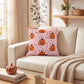 Halloween Ghost Pumpkin Textured Decorative Throw Pillow Cover Square Cushion for Sofa Bed Chair
