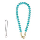 Beaded Phone Wrist Strap with Removable Clasps