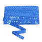 Sewing Sequin Trim 0.9 Inch 4 Row, 25 Yards Glitter Sequin Ribbon Metallic Stretch Bling Strip DIY Craft Decoration