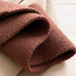 Soft Knit Scarf with Pull-Through Loop Design, Cozy Textured Fabric and Easy Draped Styling for Everyday Wear 29.5x7in