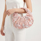 Sequin Hobo Shoulder Bag with Oversized Paillette Details Padded Handle