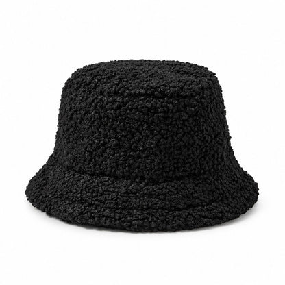 Textured Bucket Hat with Soft Polyester Fabric and Lined Interior