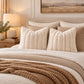 Boho Tufted Tassels Decorative Throw Pillow Cover Set of 2