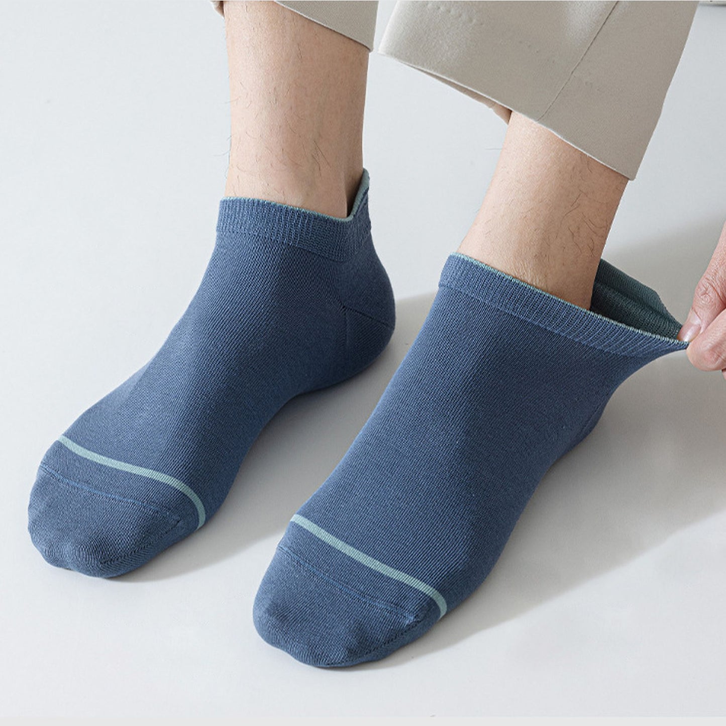 Men's 6pk Breathable Casual Ankle Socks