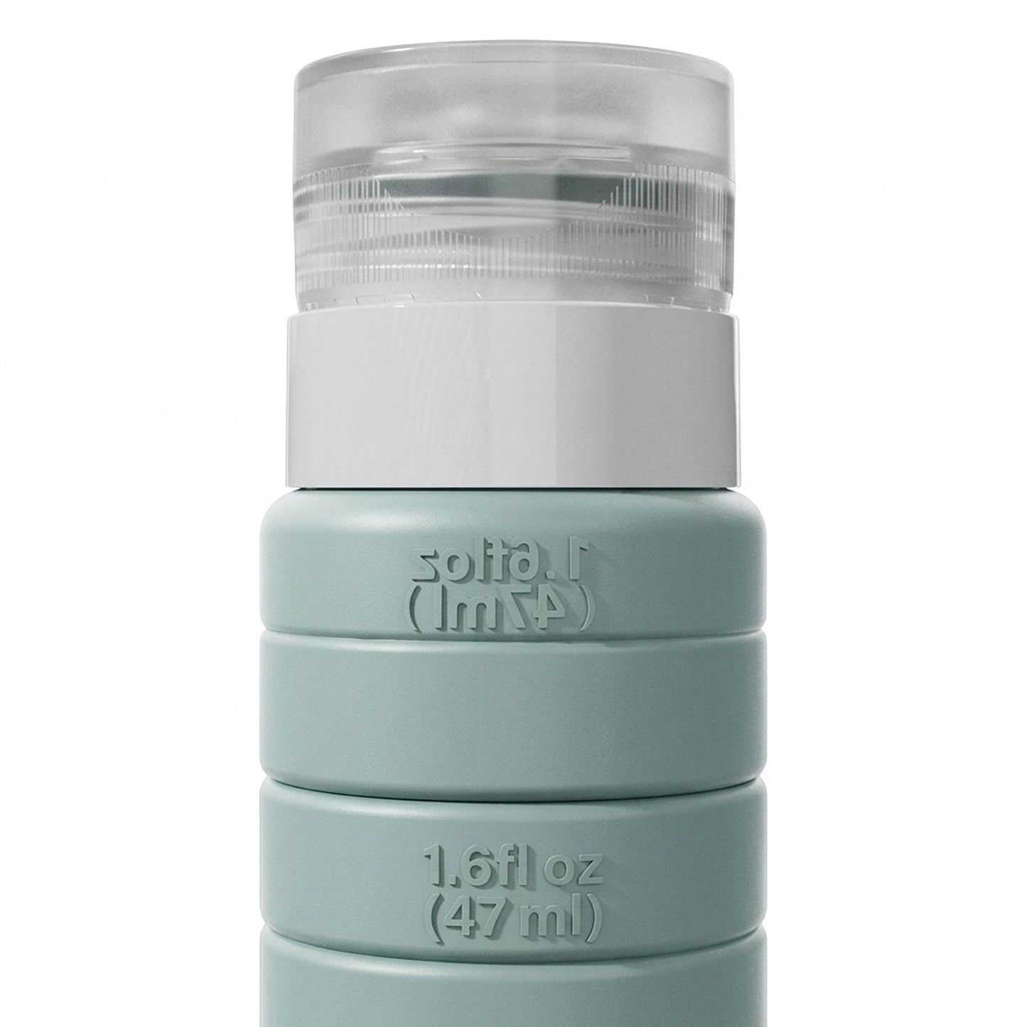 Dual Ended Refillable Travel Toiletry Squeeze Bottle