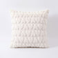 Plush Heart Textured Throw Pillow Cover Soft Fuzzy Decorative Cushion Cover for Sofa Bed Chair