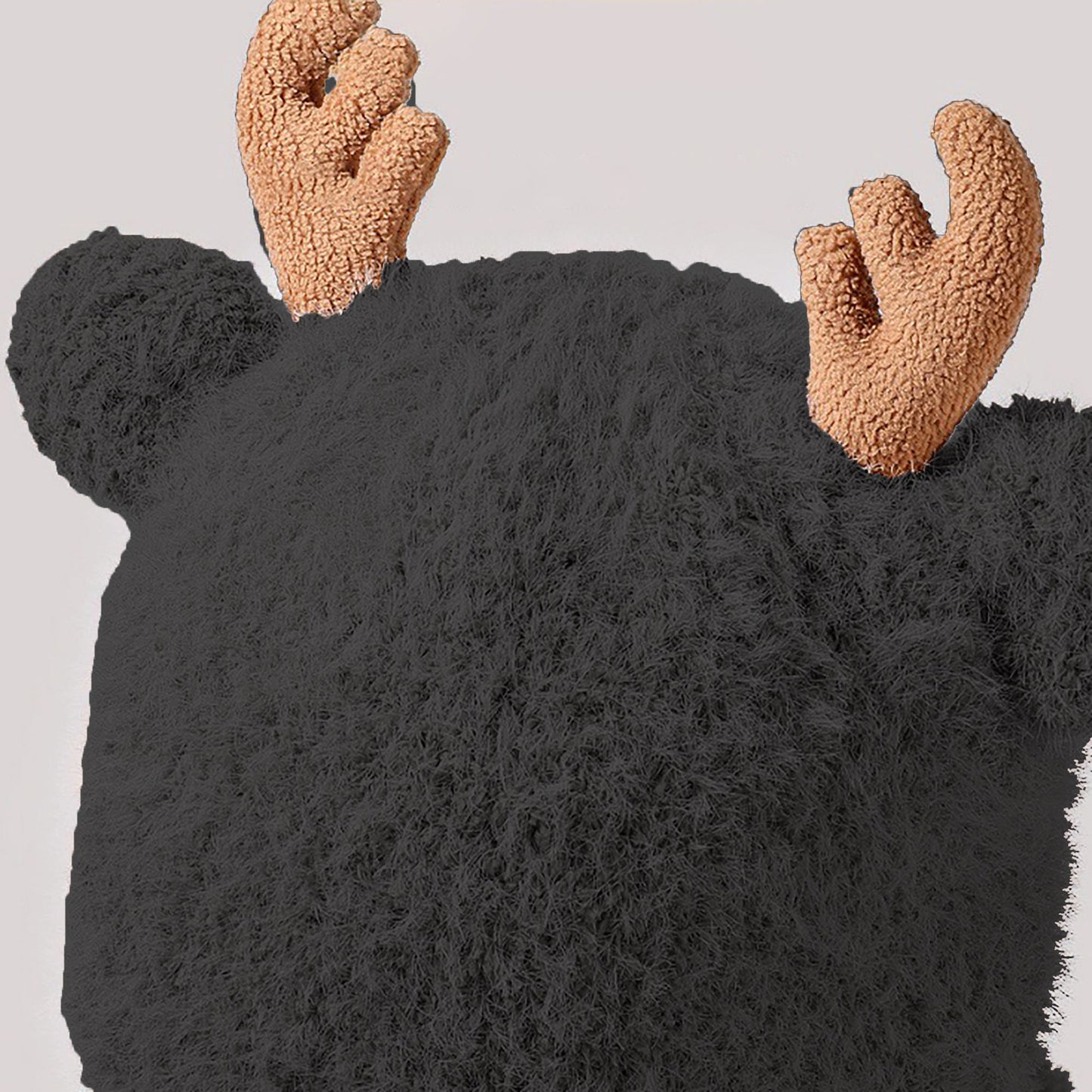 Reindeer Antler Fleece Hat - Cute & Warm Winter Accessory