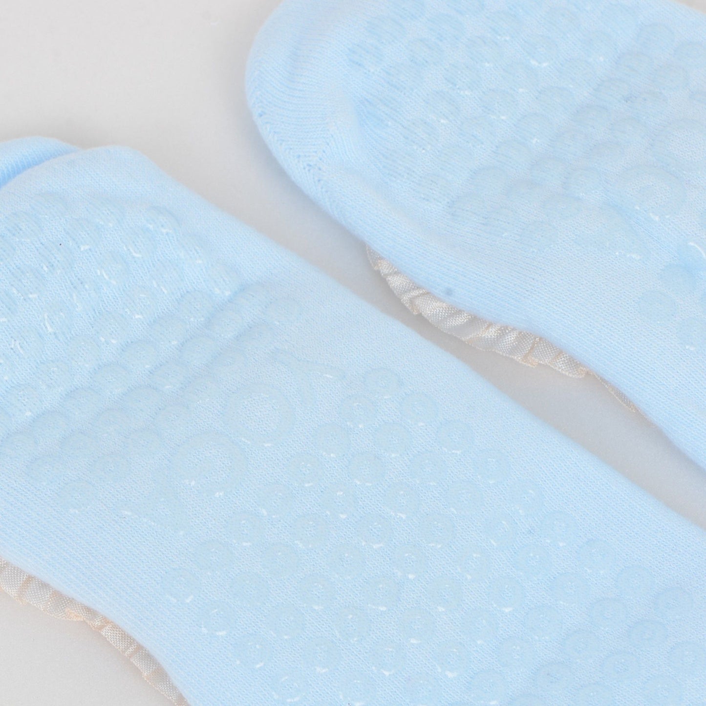 Ballet Style Grip Socks with Ruffle Trim and Cross Strap Anti-Slip Sole Yoga and Pilates 2-Pack