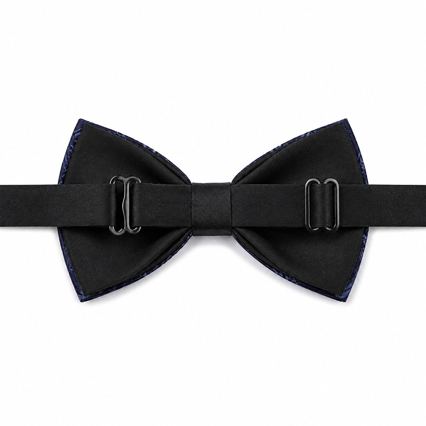 Pre Tied Paisley Bow Tie with Rhinestone Accent for Formal Wear