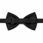 Pre Tied Paisley Bow Tie with Rhinestone Accent for Formal Wear