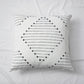 Cotton Throw Pillow 17.7*17.7 in Square Decorative Cushion for Living Room Bedroom