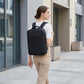 Modern Slim Laptop Backpack - Professional  Commuter Daypack for Office, School, and Travel