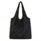 Floral Pattern Shoulder Tote Bags Lightweight Foldable Daily Bag for Women