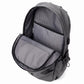 Multi-Pocket Commuter Travel Backpack with Padded Straps and Side Pockets