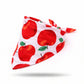Fruit Print Pet Bandana, Soft Cotton Citrus Pattern Scarf Bib for Small Medium Dogs Cats