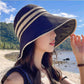Women's Foldable Wide - Brim Sun Visor Hat