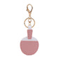2-Piece Womens Padded Bag Charm with Hanging Strap and Stitched Detail