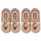 Fuzzy Bear Slipper Socks 2 Pair US 5-10.5