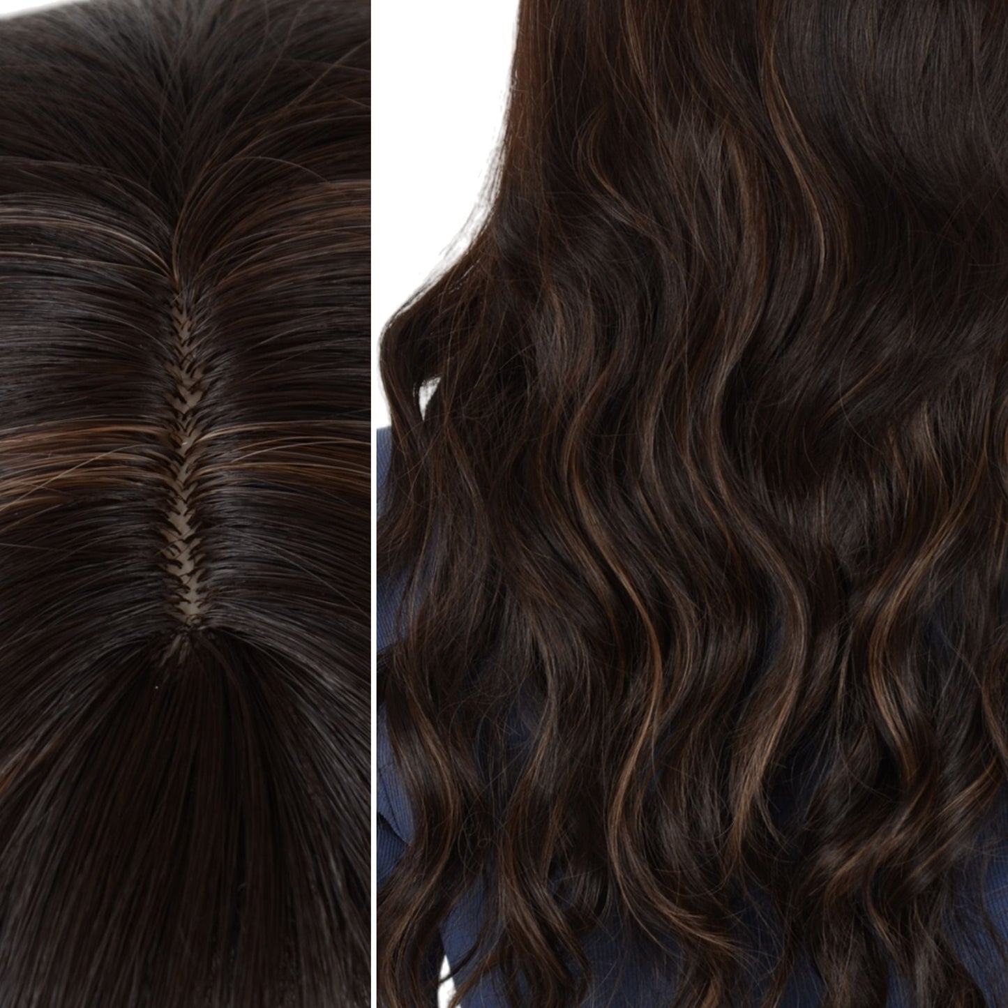 Long White Blonde Synthetic Wig with Bangs Natural Long Wavy Cosplay Wigs Daily Use