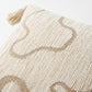 Boho Neutral Textured Accent Throw Pillow Cover
