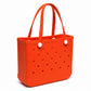 Large EVA Beach Tote Bag Water Resistant Pool Tote with Handles