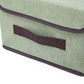 2 Piece Foldable Storage Box Set with Lids and Handles